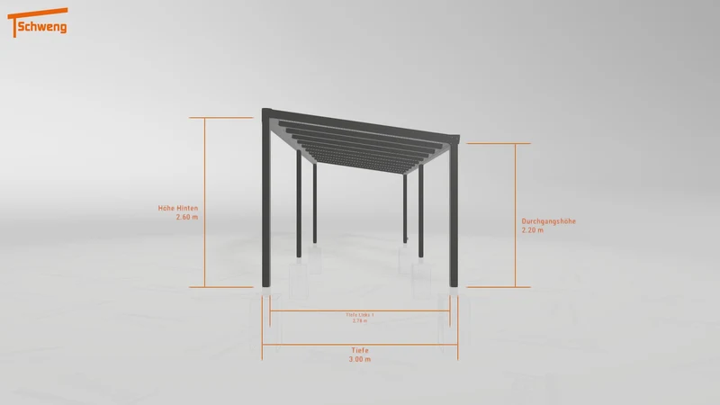 #DE Schweng Terrassenüberdachung S400 (ID qdxdr4)