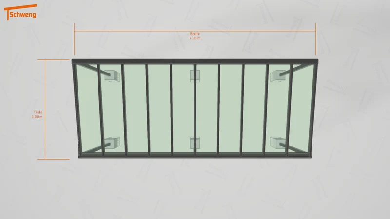 #DE Schweng Terrassenüberdachung S400 (ID qdxdr4)