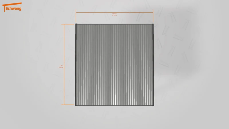 #DE Schweng Flachdachcarport C600+ (ID zb2bn5)