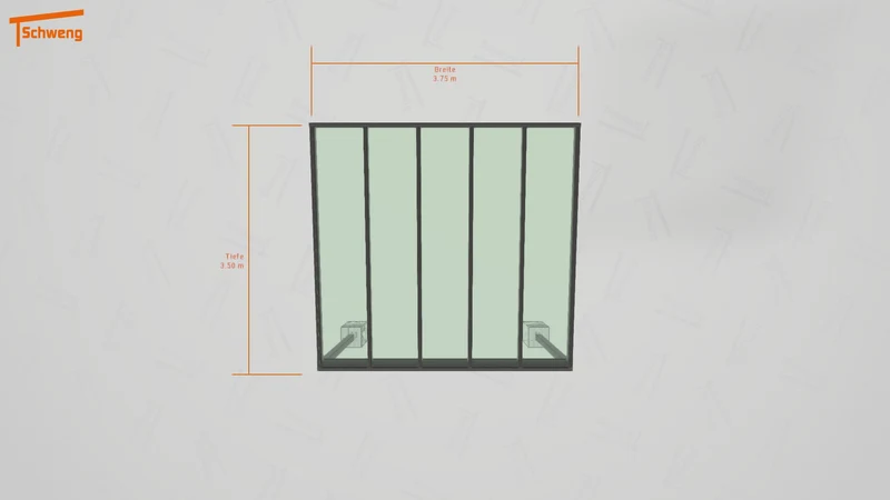 #DE Schweng Terrassenüberdachung S400 (ID w3b3wj)
