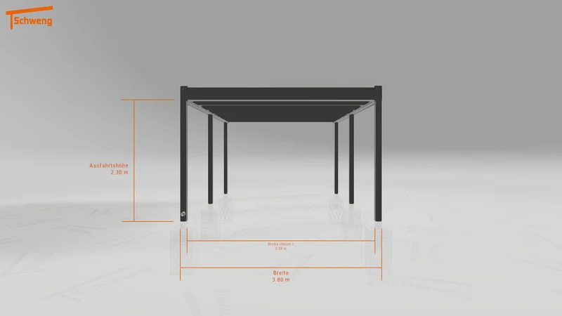 #AT Schweng Flachdachcarport C600 (ID ygvq7v) #MTG