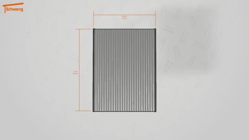 #AT Schweng Flachdachcarport C600 (ID ygvq7v) #MTG