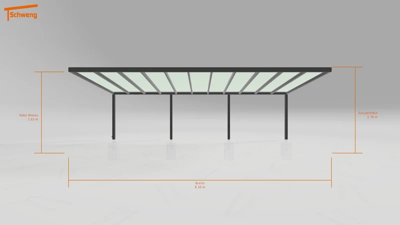 #DE Schweng Pultdachcarport S400 (ID n5y5j5) #MTG