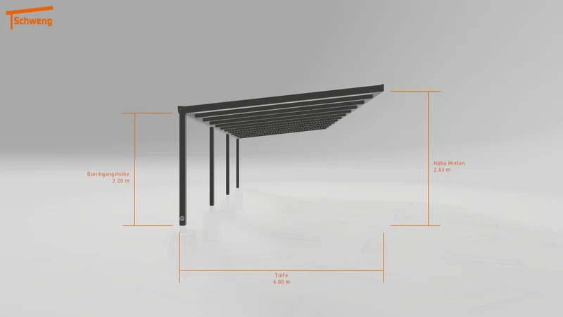 #DE Schweng Pultdachcarport S400 (ID n5y5j5) #MTG