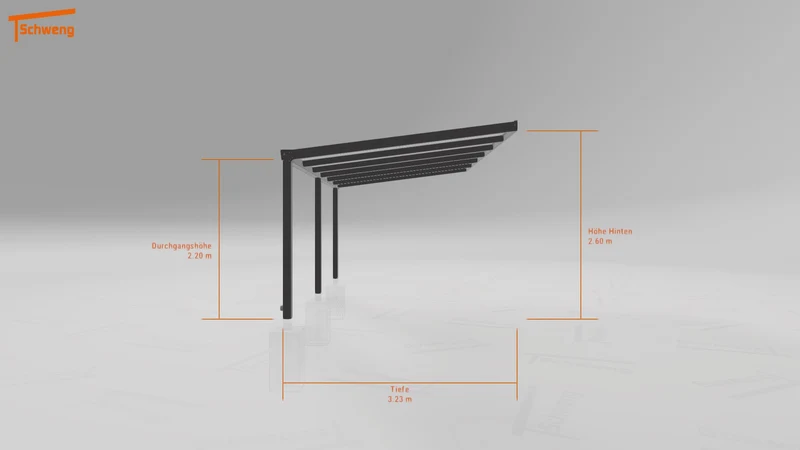 #DE Schweng Terrassenüberdachung S400 (ID bk4k53)