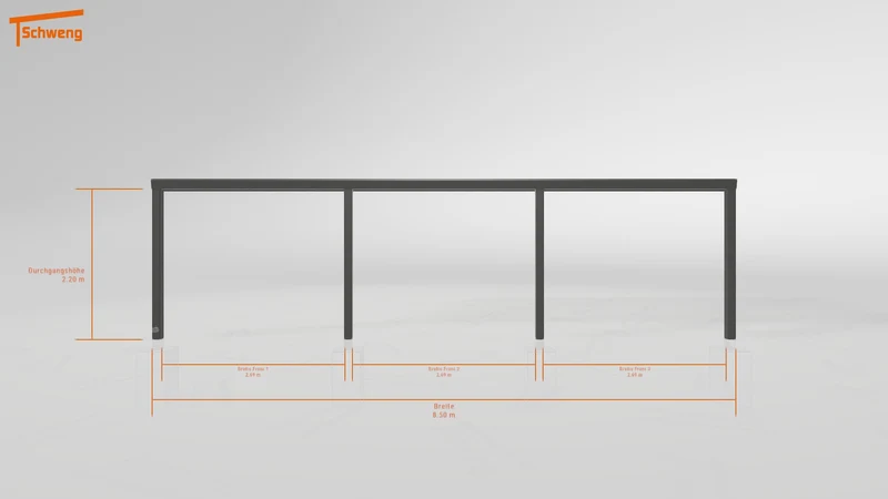 #DE Schweng Pultdachcarport S400 (ID w3b38z) #MTG