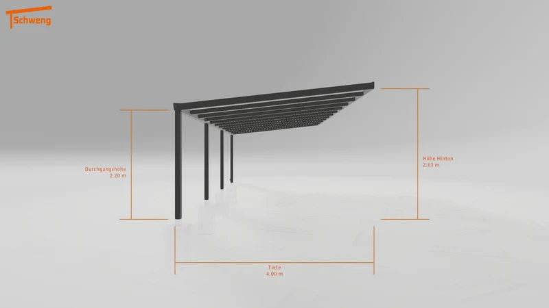 #DE Schweng Pultdachcarport S400 (ID w3b38z) #MTG