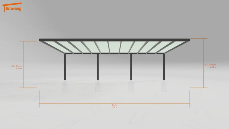 #DE Schweng Pultdachcarport S400 (ID jj4jby)