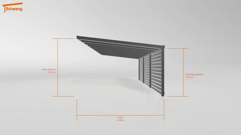 #DE Schweng Pultdachcarport S400 (ID 77j7n5) #MTG