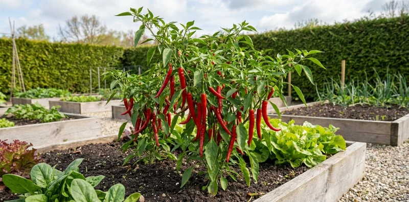 Spanischer Pfeffer Cayenne, lang, schlank