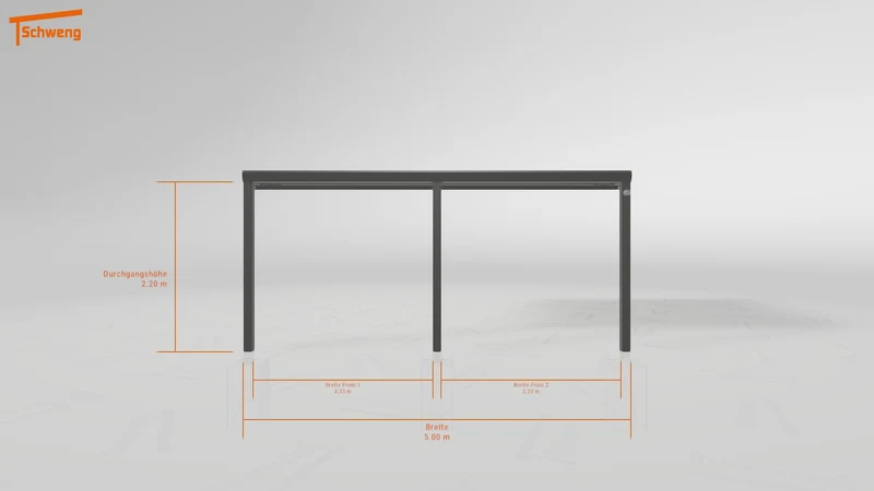 #DE Schweng Terrassenüberdachung S400 (ID 9wpkjg)