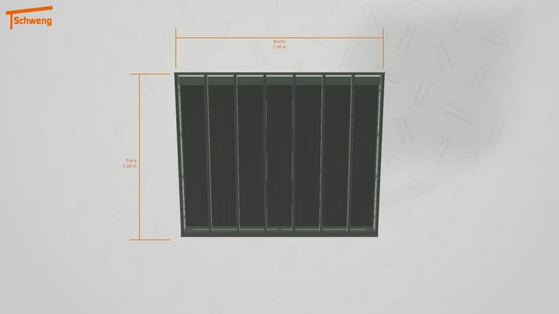 #DE Schweng Terrassenüberdachung S400 (ID 9wpkjg)