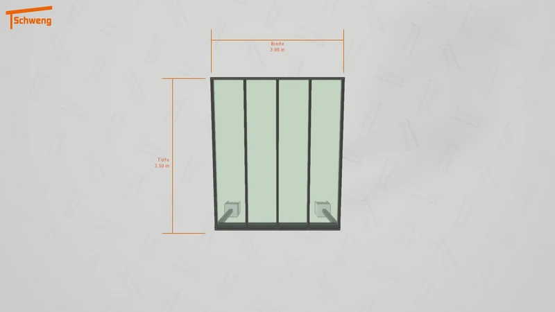 #DE Schweng Terrassenüberdachung S350 (ID qdxddp)