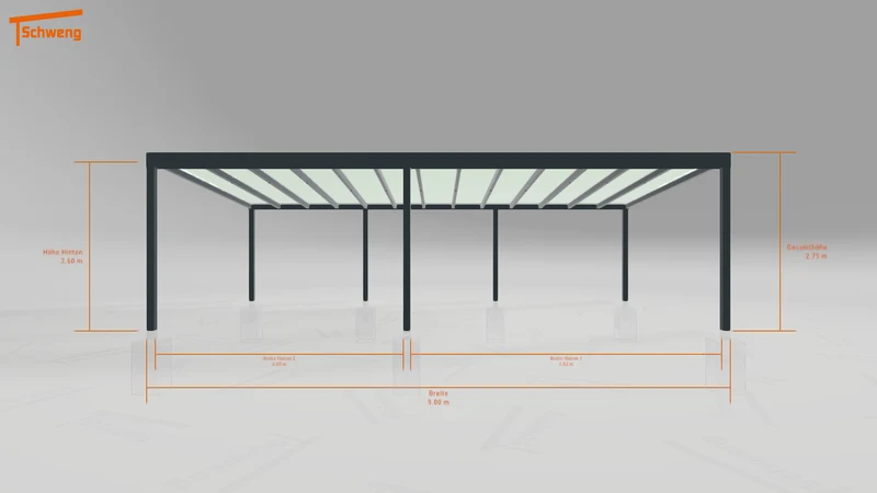 #DE Schweng Pultdachcarport S400 (ID 5mxmq8) #MTG