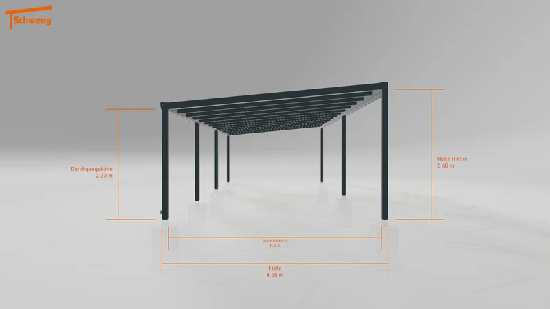 #DE Schweng Pultdachcarport S400 (ID 5mxmq8) #MTG