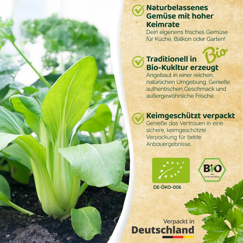 Bio-Pak Choi (Taisai)