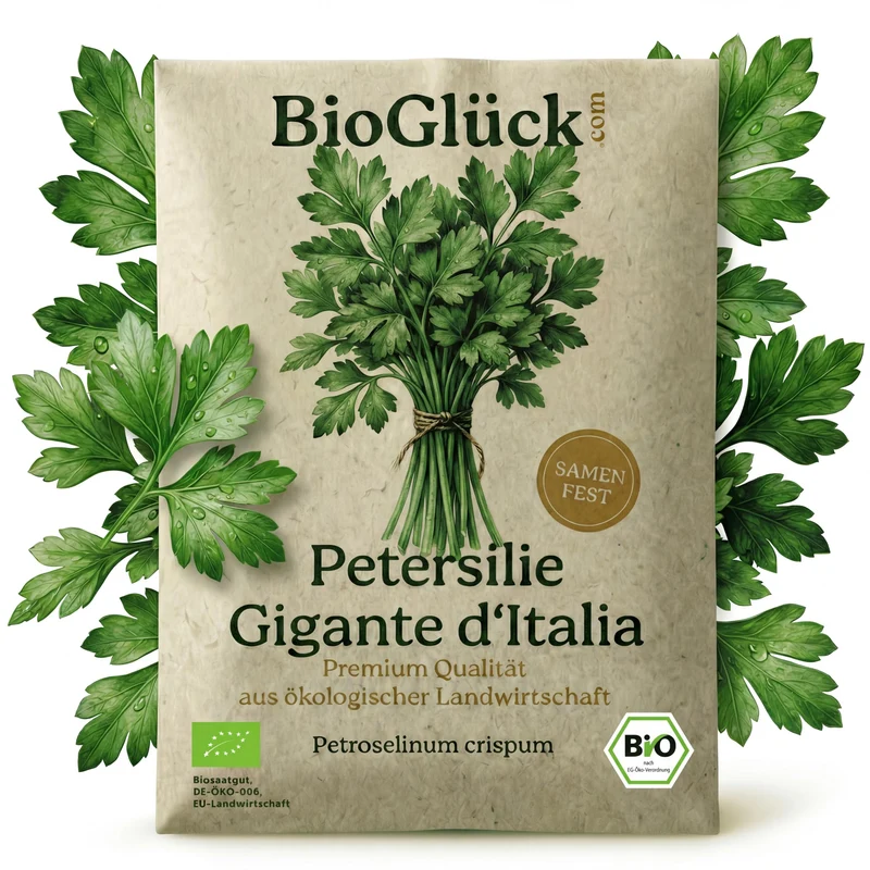 Bio-Petersilie 'Gigante d’Italia' – Samenfestes Bio-Saatgut