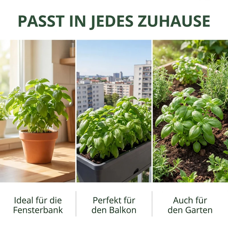 Bio-Basilikum 'Genoveser' – Samenfestes Bio-Saatgut