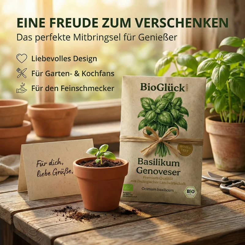 Bio-Basilikum 'Genoveser' – Samenfestes Bio-Saatgut