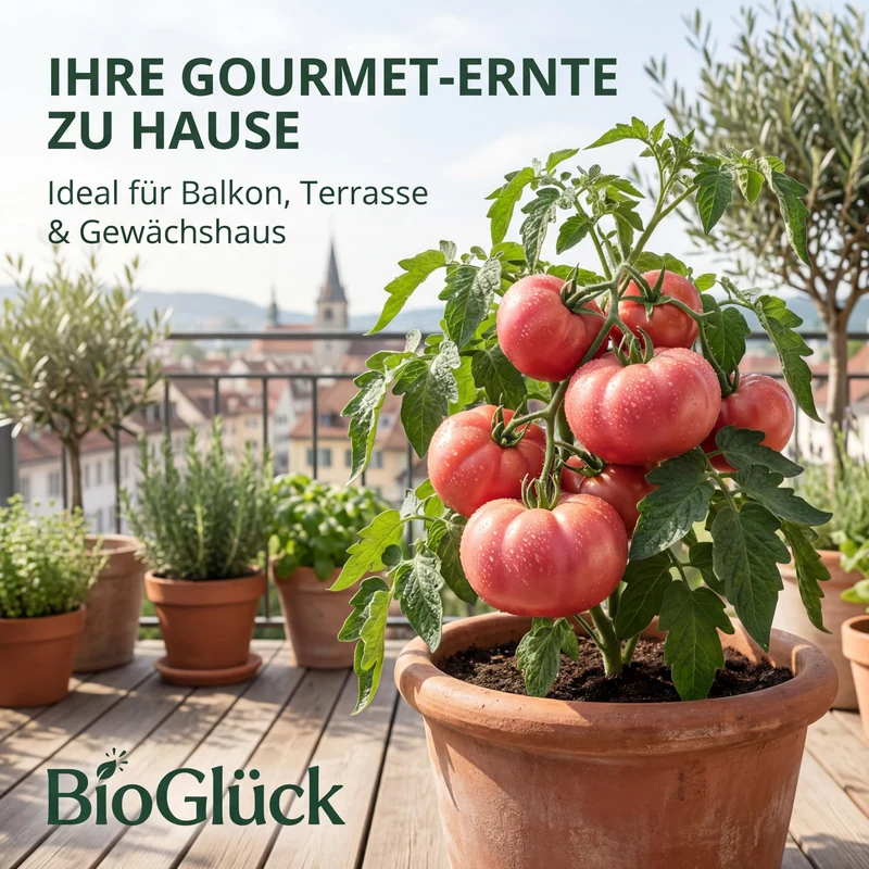 Bio-Tomate 'Berner Rose' – Samenfestes Bio-Saatgut