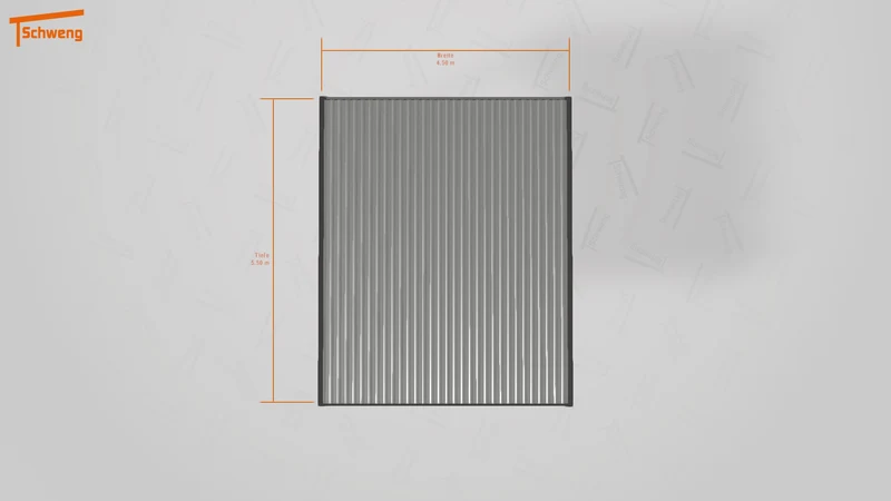 #AT Schweng Flachdachcarport C600 (ID 77j78p)