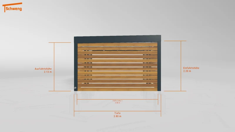 #DE Schweng Flachdachcarport C600 (ID 2qyqpr) #MTG