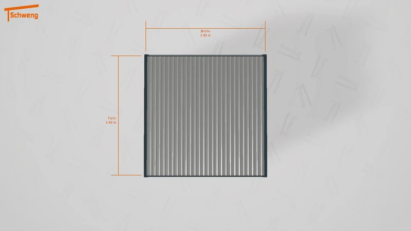#DE Schweng Flachdachcarport C600 (ID 2qyqpr) #MTG
