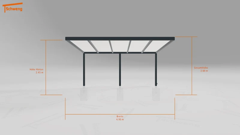 #DE Schweng Terrassenüberdachung S350 (ID v4m4wy)
