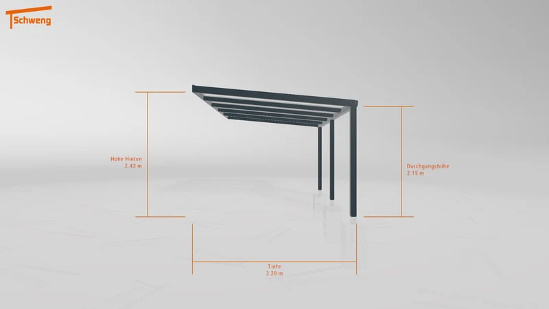 #DE Schweng Terrassenüberdachung S350 (ID bk4km3)