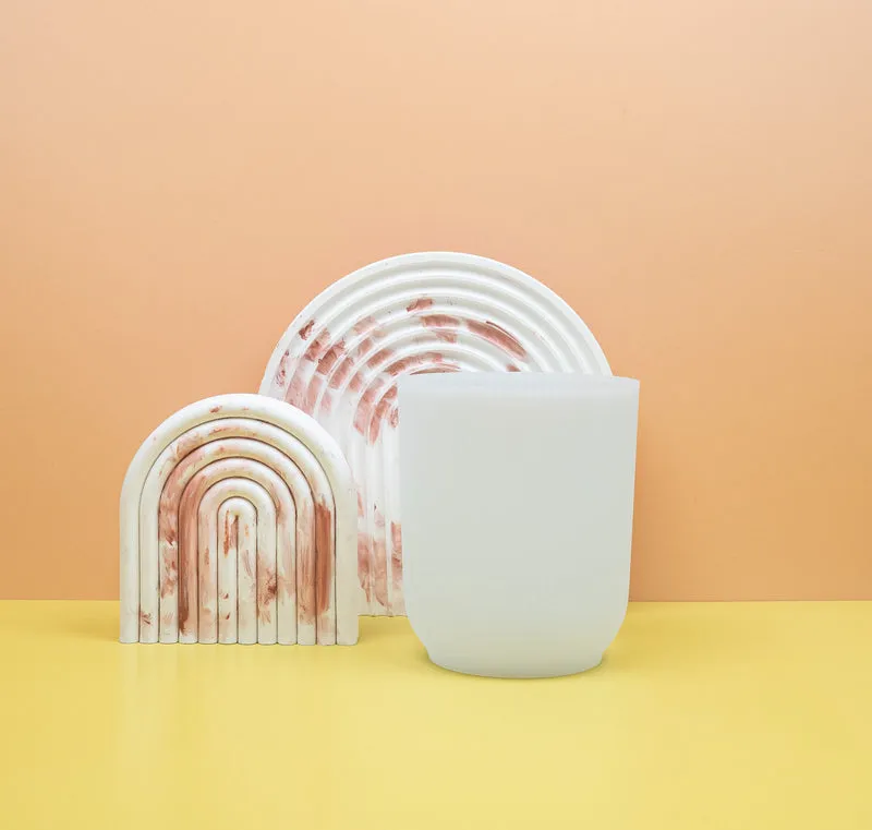 ÜBERTOPF ELHO VIBES FOLD ORCHIDEEN HOCH TRANSPARENT