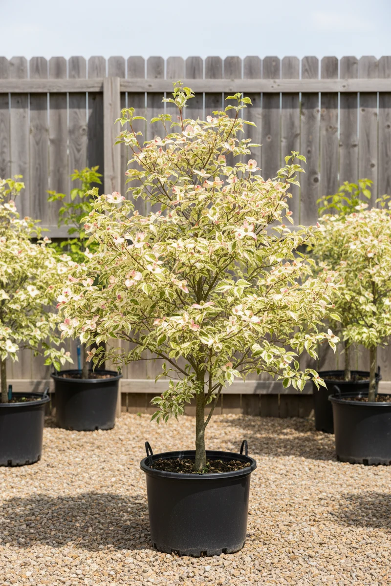 Amerikanischer Blumen-Hartriegel 'Rainbow' / Cornus florida 'Rainbow'