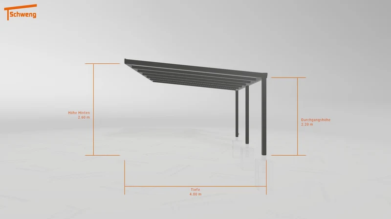 #DE Schweng Terrassenüberdachung S400 (ID jj4qw9)