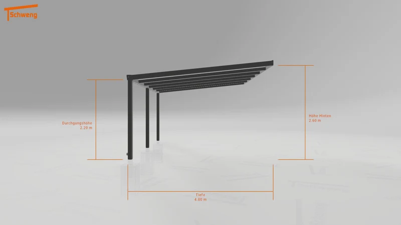 #DE Schweng Terrassenüberdachung S400 (ID jj4qw9)