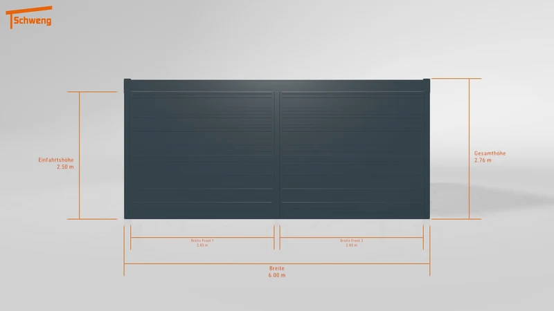 #DE Schweng Flachdachcarport C600 (ID g72jq4)