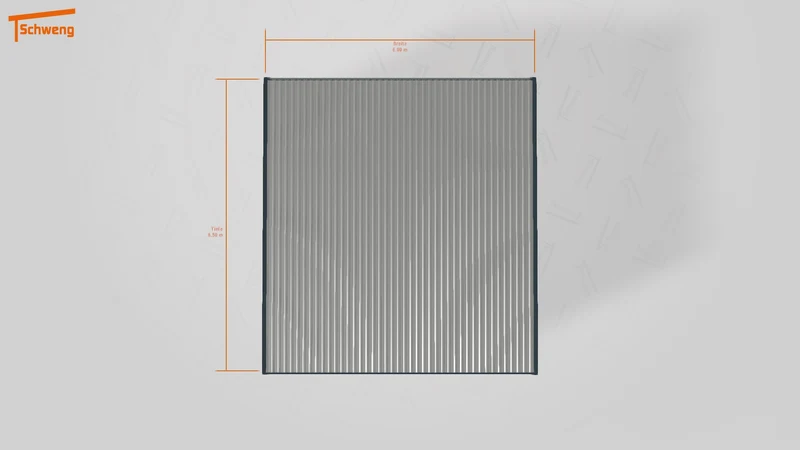 #DE Schweng Flachdachcarport C600 (ID g72jq4)