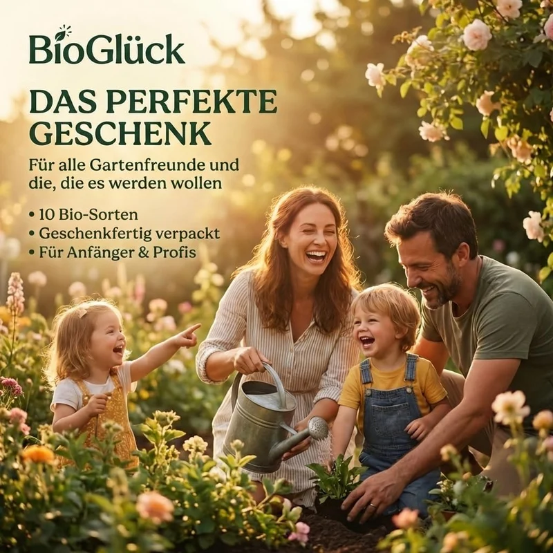 Bio-Saatgut Komplettset "Unsere Besten" – 10 Sorten Selbstversorger-Box