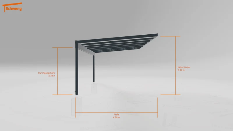 #DE Schweng Terrassenüberdachung S400 (ID rj8p9k)