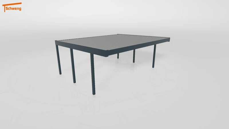 #DE Schweng Flachdachcarport C600+ (ID 77j7rp) #MTG
