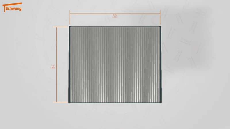 #DE Schweng Flachdachcarport C600+ (ID 77j7rp) #MTG