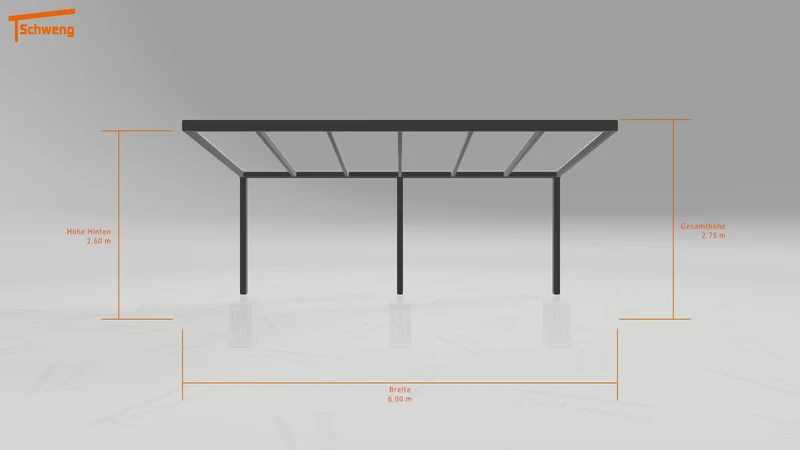 #AT Schweng Terrassenüberdachung S400 (ID ygvq23)