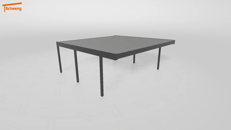 #CH Schweng Flachdachcarport C600 (ID v4mqj7)