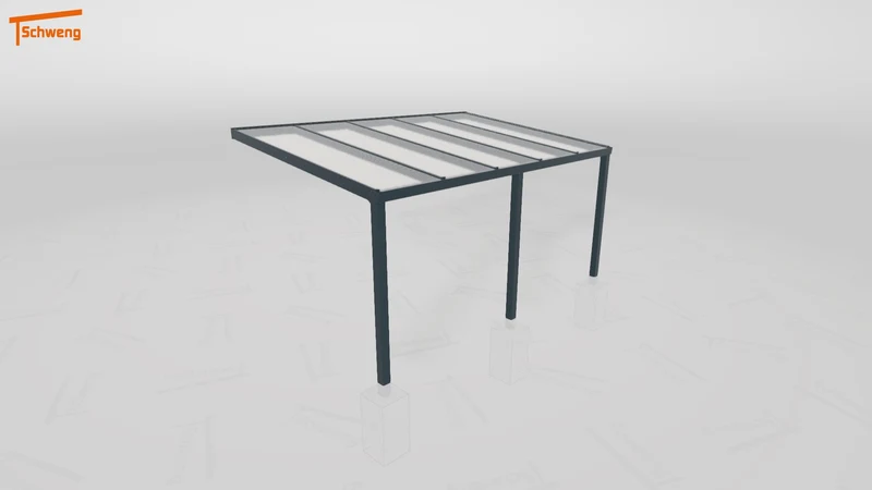 #DE Schweng Terrassenüberdachung S350 (ID 3353by)