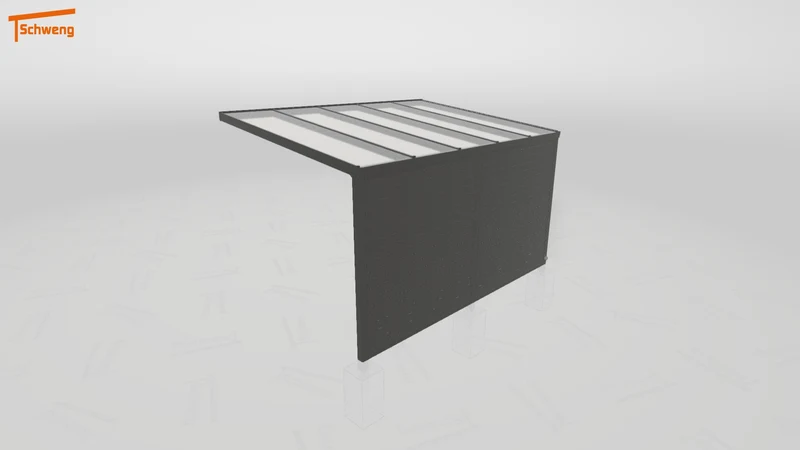 #DE Schweng Pultdachcarport S350 (ID 77j7j7) #MTG