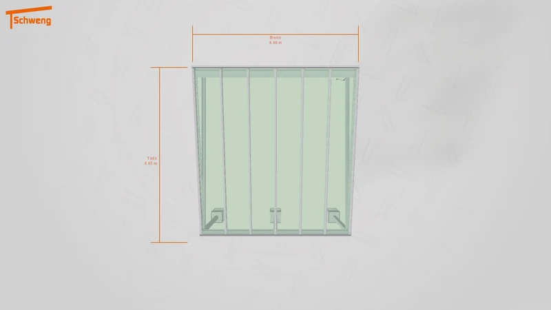 #DE Schweng Terrassenüberdachung S400 (ID rj8jnn)
