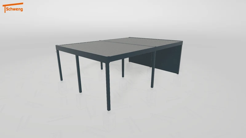 #DE Schweng Flachdachcarport C600 (ID 5mwb3k) #MTG