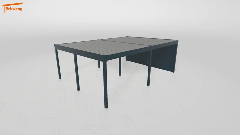 #DE Schweng Flachdachcarport C600 (ID ygnbq4) #MTG