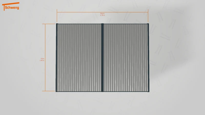 #DE Schweng Flachdachcarport C600 (ID ygnbq4) #MTG