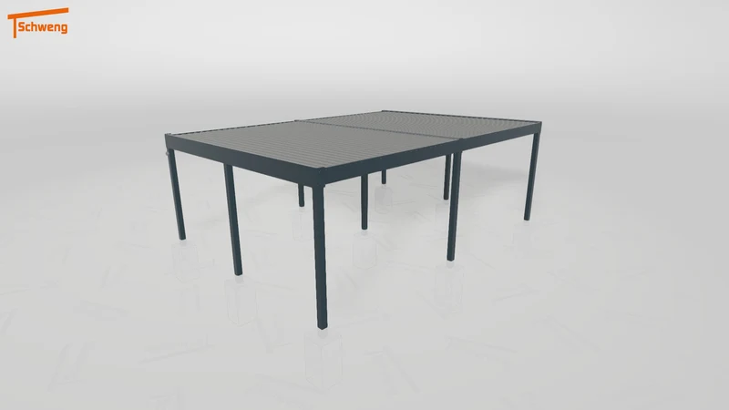 #DE Schweng Flachdachcarport C600 (ID n5xrz7) #MTG