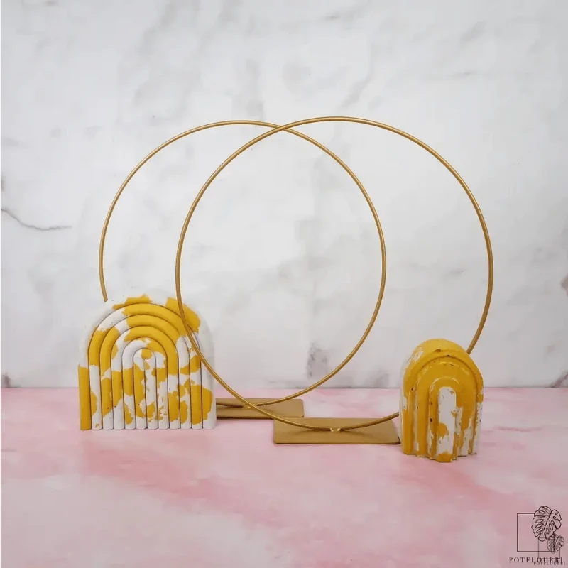 AIRPLANT HOLDER - RING GOLD