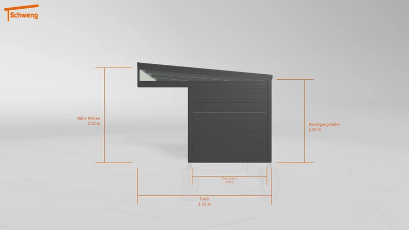 #DE Schweng Terrassenüberdachung S350 (ID v4mywg)